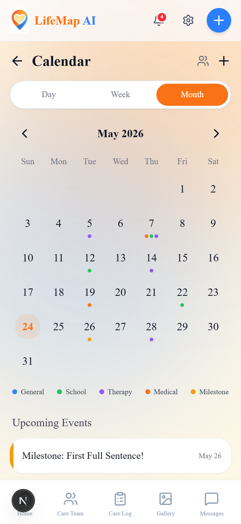 Calendar light